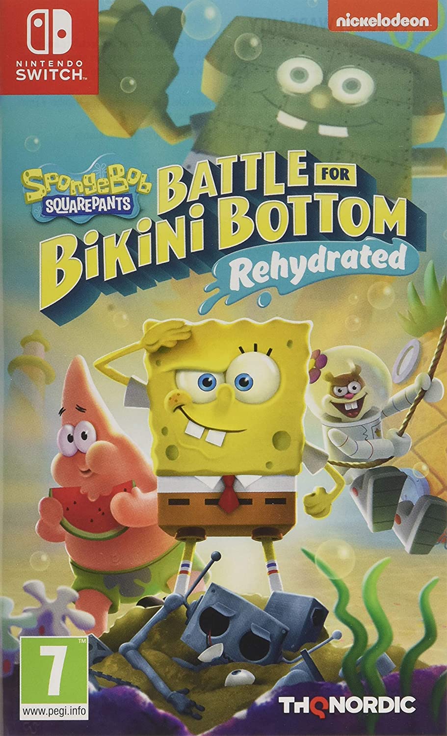 SpongeBob Squarepants: Battle For Bikini Bottom - Rehydrated (Nintendo Switch)